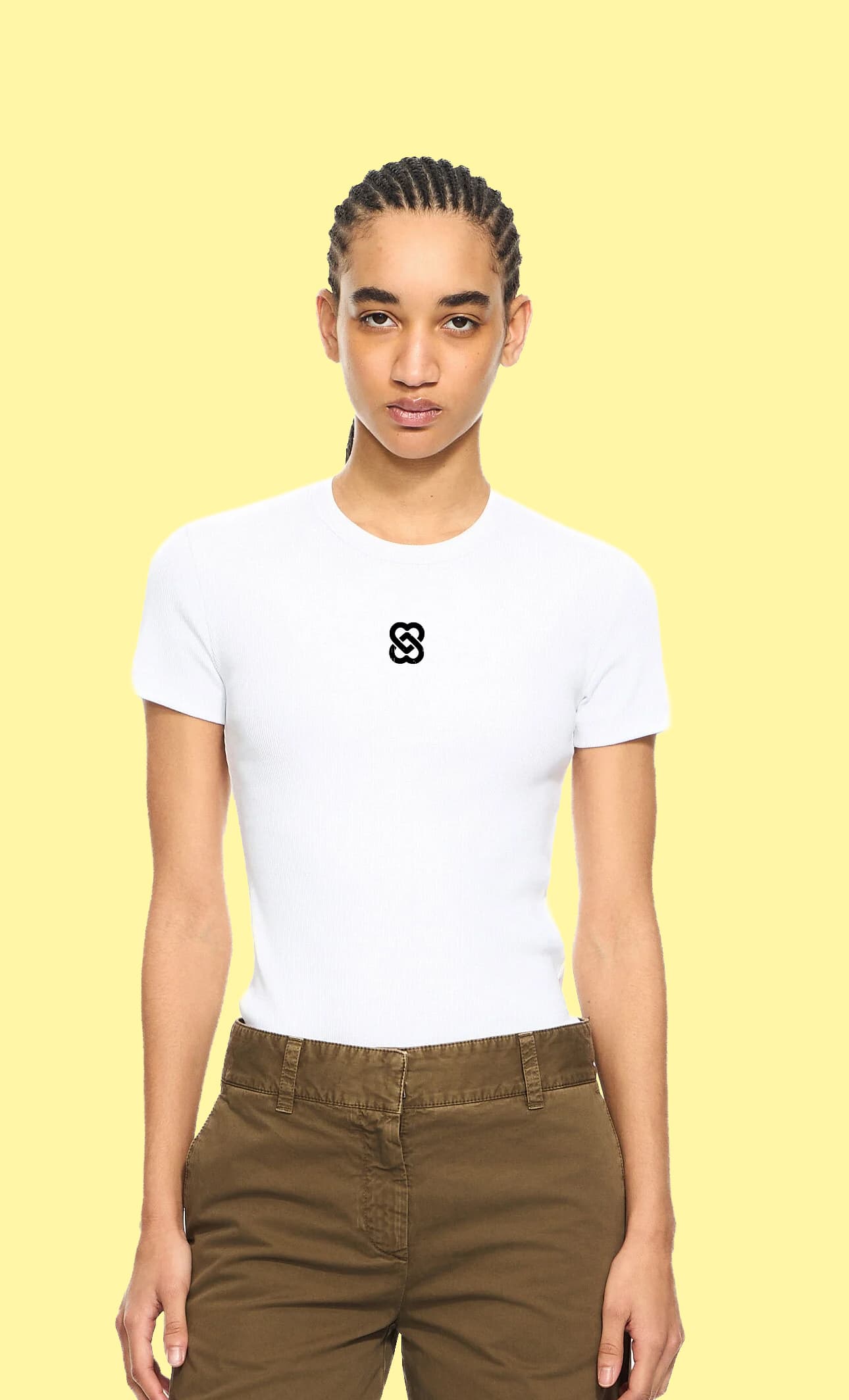 Ribbed Tee — view 1 of 2